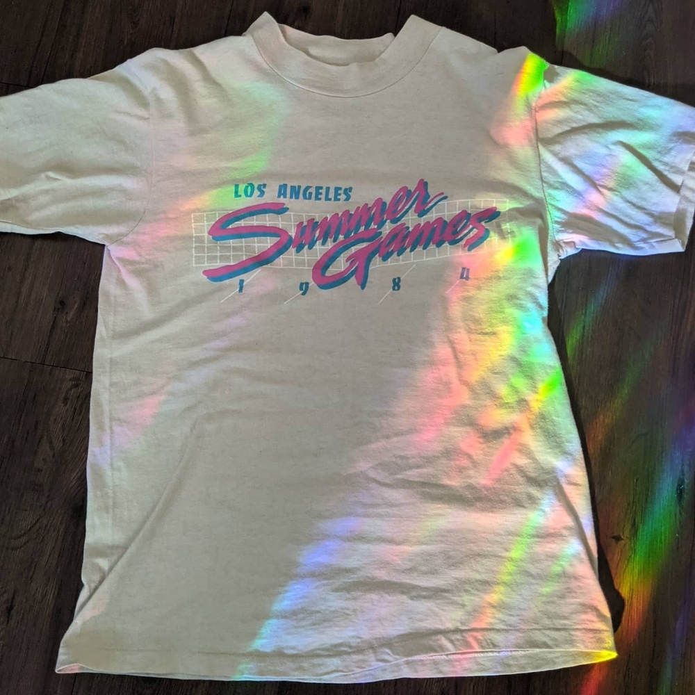 Vintage 1984 summer games t shirt!